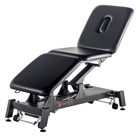 MODERN BLACK 3 SECTION TREATMENT / PHYSIO TABLE