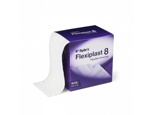 TAYLOR'S FLEXIPLAST FLEXIBLE DRESSING / 8CM x 5M