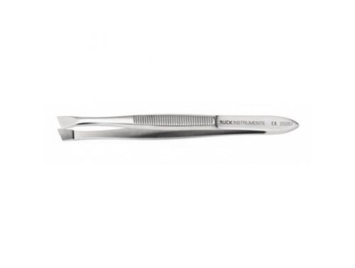 RUCK INSTRUMENTS TWEEZERS / 9.5CM / 5MM / STAINLESS