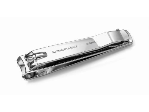 RUCK INSTRUMENTS NAIL CLIPPERS, CHROMED WITH FOLDOUT NAILFILE