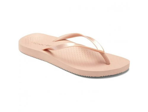 VIONIC WOMENS NOOSA SOLID TOE POST SANDAL - ROSE GOLD - WOMENS SIZE 10