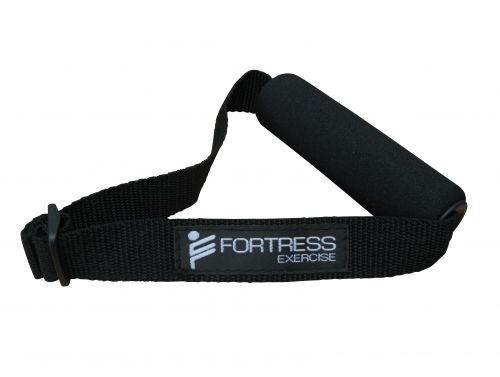 FORTRESS BAND DELUXE ADJUSTABLE FOAM HANDLE FOR BAND/TUBING / PAIR