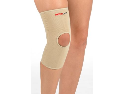 ORTHOLIFE ELASTIC KNEE BRACE WITH PATELLA OPENING