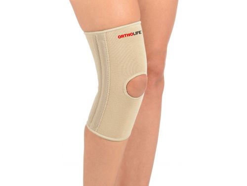 ORTHOLIFE ELASTIC KNEE BRACE WITH SPLINTS