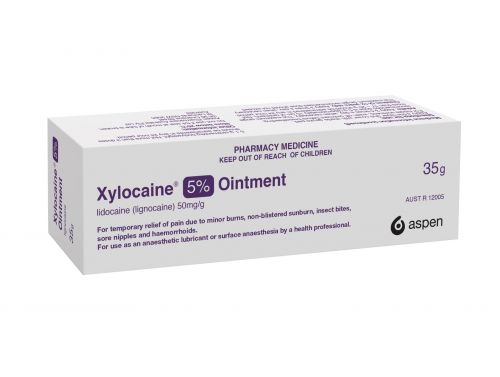 ASPEN XYLOCAINE (LIGNOCAINE/LIDOCAINE) 5% OINTMENT / 35G / TUBE