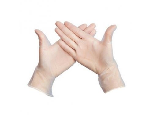 BASTION VINYL POWDER FREE GLOVES / CLEAR / XXLARGE / BOX OF 100