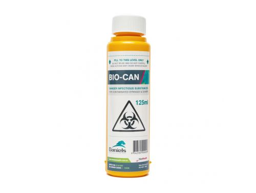 BIO-CAN SHARPS CONTAINER / 125ML / EACH