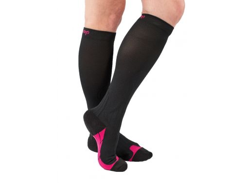 POWERSTEP® G2 RECOVERY SOCKS (BLACK / PINK) 