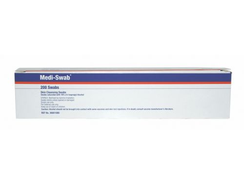 MEDI-SWABS ALCOHOL SWAB / BOX/200