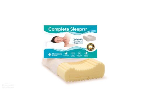 COMPLETE SLEEPRRR TRADITIONAL DELUXE FOAM PILLOW / YELLOW
