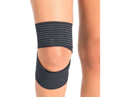 ORTHOLIFE ELASTIC KNEE WRAP / UNIVERSAL / BLACK  (D)