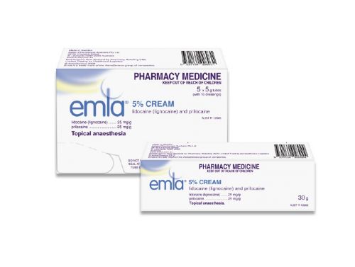 EMLA PATCH AND CREAM