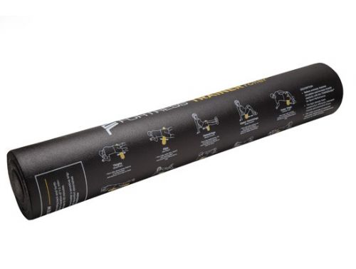 FORTRESS TRAINER FOAM ROLLER / 90cm x 15cm / BLACK