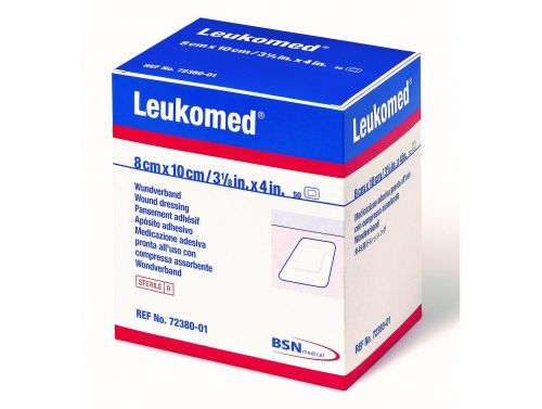 LEUKOMED DRESSING / STERILE / 7.2CM X 5CM / BOX 50