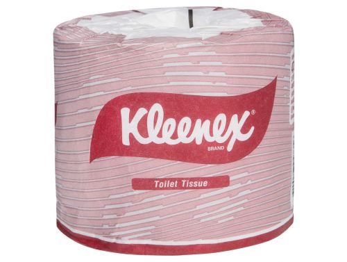 KLEENEX TOILET TISSUES / RED WRAPPER / 2-PLY / CARTON OF 48 / 400 SHEETS/ROLL