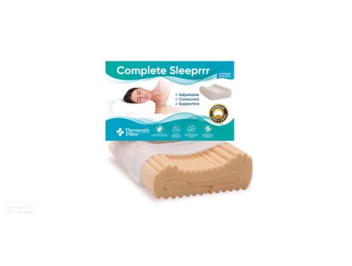 COMPLETE SLEEPRRR PLUS MEMORY FOAM PILLOW / PEACH