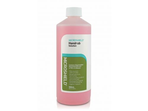 MICROSHIELD ANTISEPTIC HANDRUB (JJ61357) / 500ML / BOTTLE / EACH