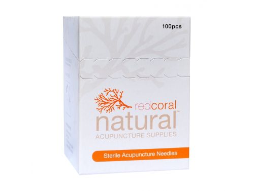 RED CORAL NATURAL ACUPUNCTURE NEEDLES