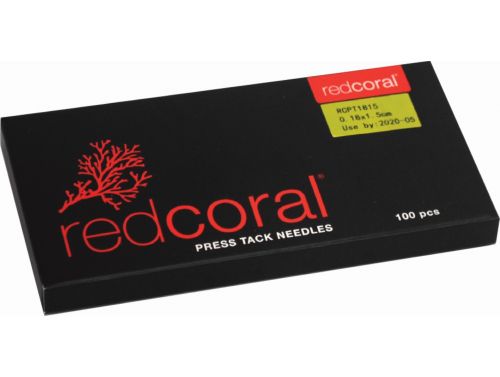 RED CORAL PRESS TACK NEEDLES