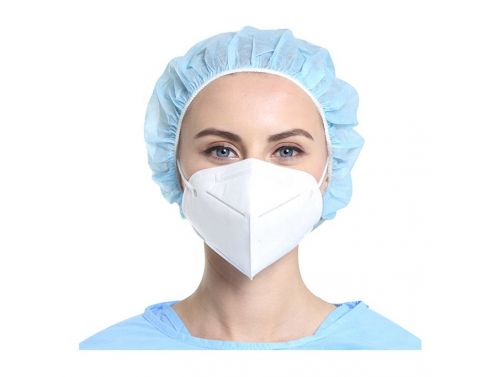 SOFTMED N95 FLAT FOLDED EAR LOOP MASKS / BOX OF 10