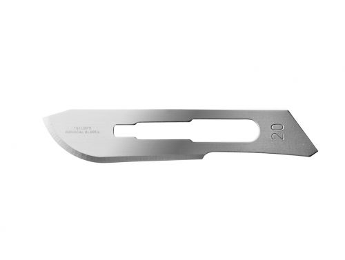 TAYLOR'S PREMIUM SCALPEL BLADE / SIZE 20 / BOX OF 100