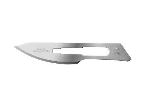 TAYLOR'S PREMIUM SCALPEL BLADE / SIZE 23 / BOX OF 100