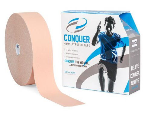 CONQUER TAPE / BEIGE / 5CM X 32M / 1 ROLL