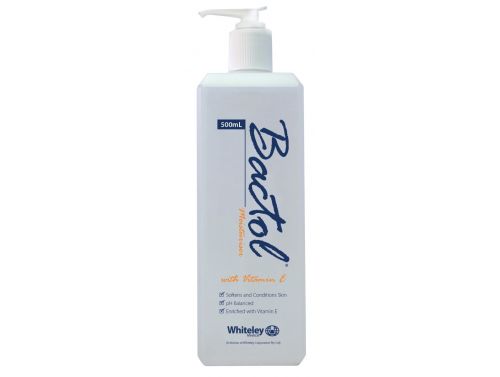 WHITELEY BACTOL MOISTURISER / 500ML / EACH