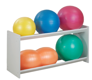 FORTRESS DOUBLE LEVEL BALL STORAGE RACK photo