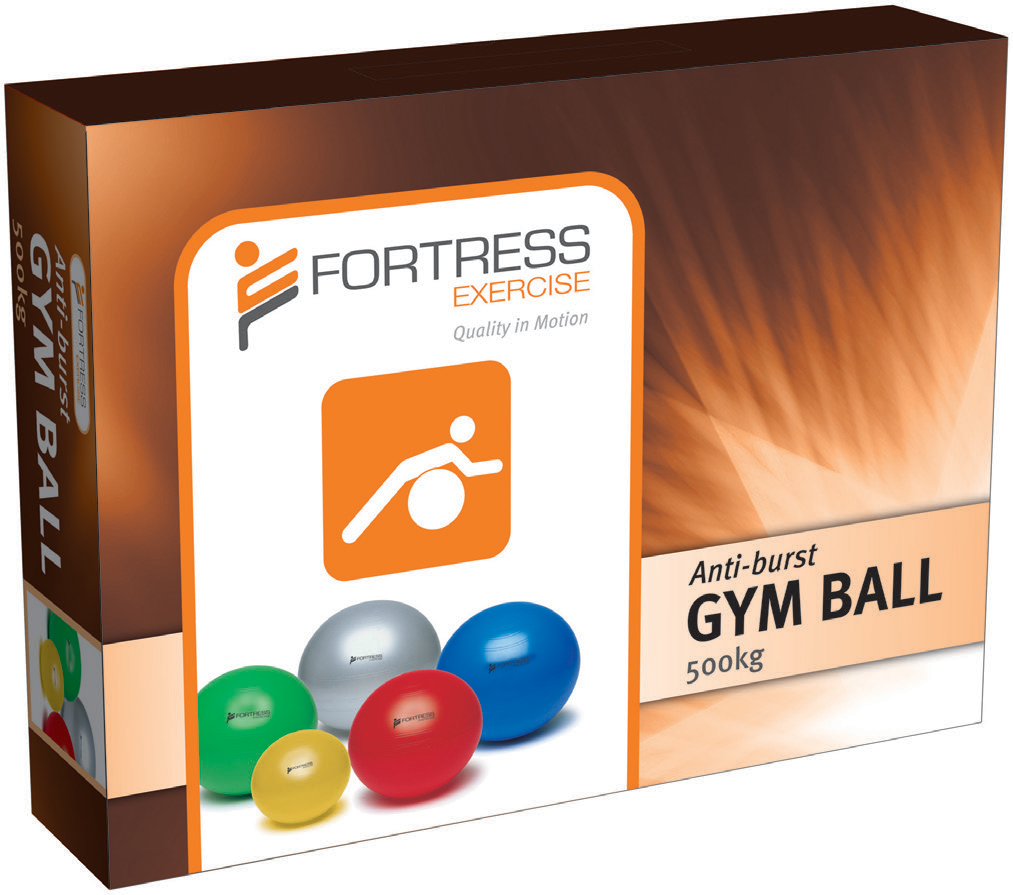 FORTRESS RAINBOW REHAB ANTI-BURST GYM / FITNESS BALLS photo