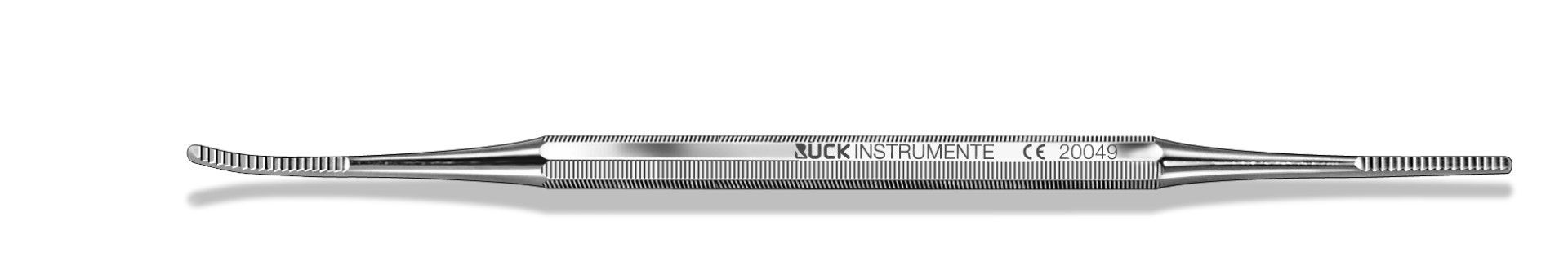 RUCK INSTRUMENTS NARROW CORNER FILE / DOUBLE SIDED, STAINLESS STEEL / 13.5CM / STRAIGHT/BENT photo