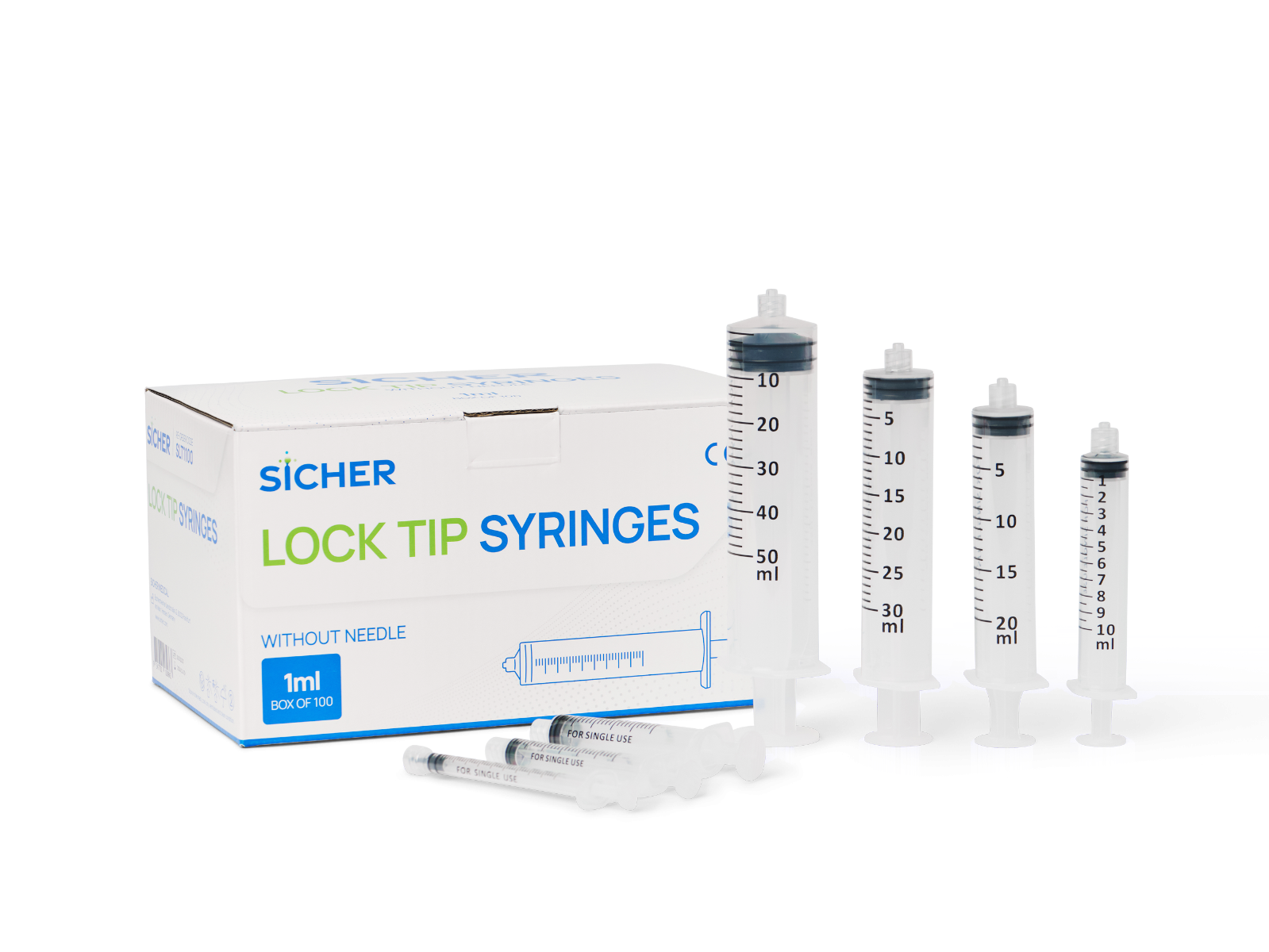 SICHER LOCK TIP SYRINGES photo