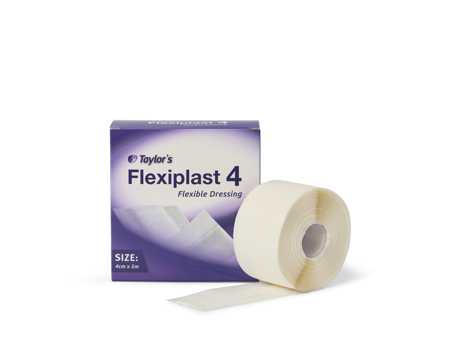 TAYLOR'S FLEXIPLAST FLEXIBLE DRESSING / 4CM x 5M photo