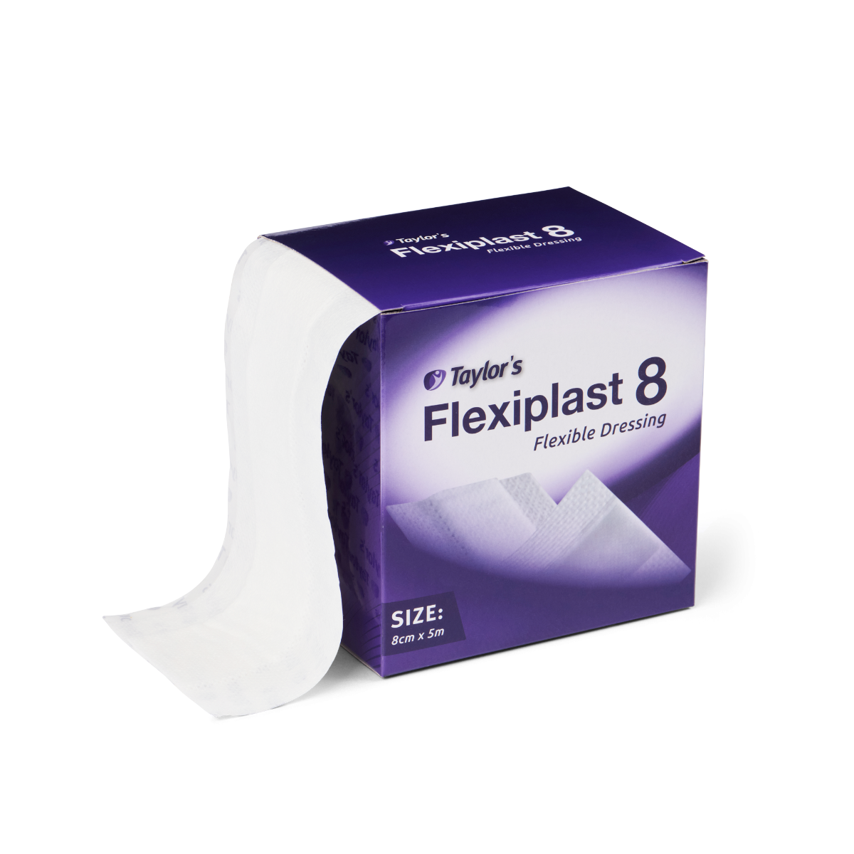 TAYLOR'S FLEXIPLAST FLEXIBLE DRESSING / 8CM x 5M photo