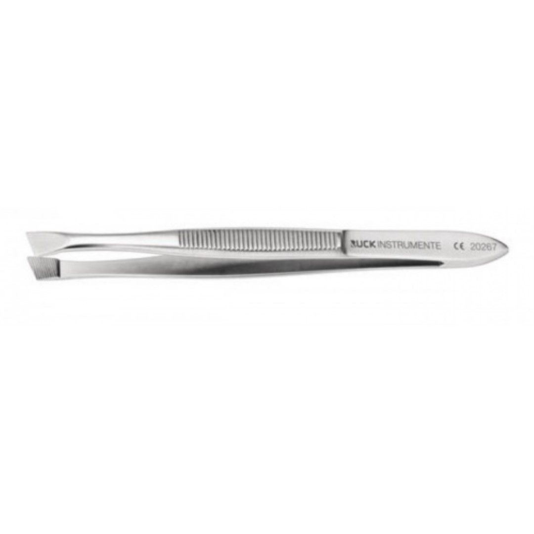 RUCK INSTRUMENTS TWEEZERS / 9.5CM / 5MM / STAINLESS photo