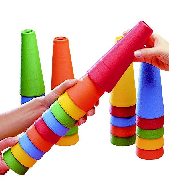 DELUXE STACKING CONES / SET OF 30 CONES photo