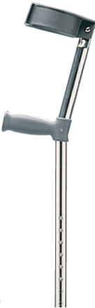 ORTHOLIFE ADJUSTABLE ELBOW CRUTCHES photo