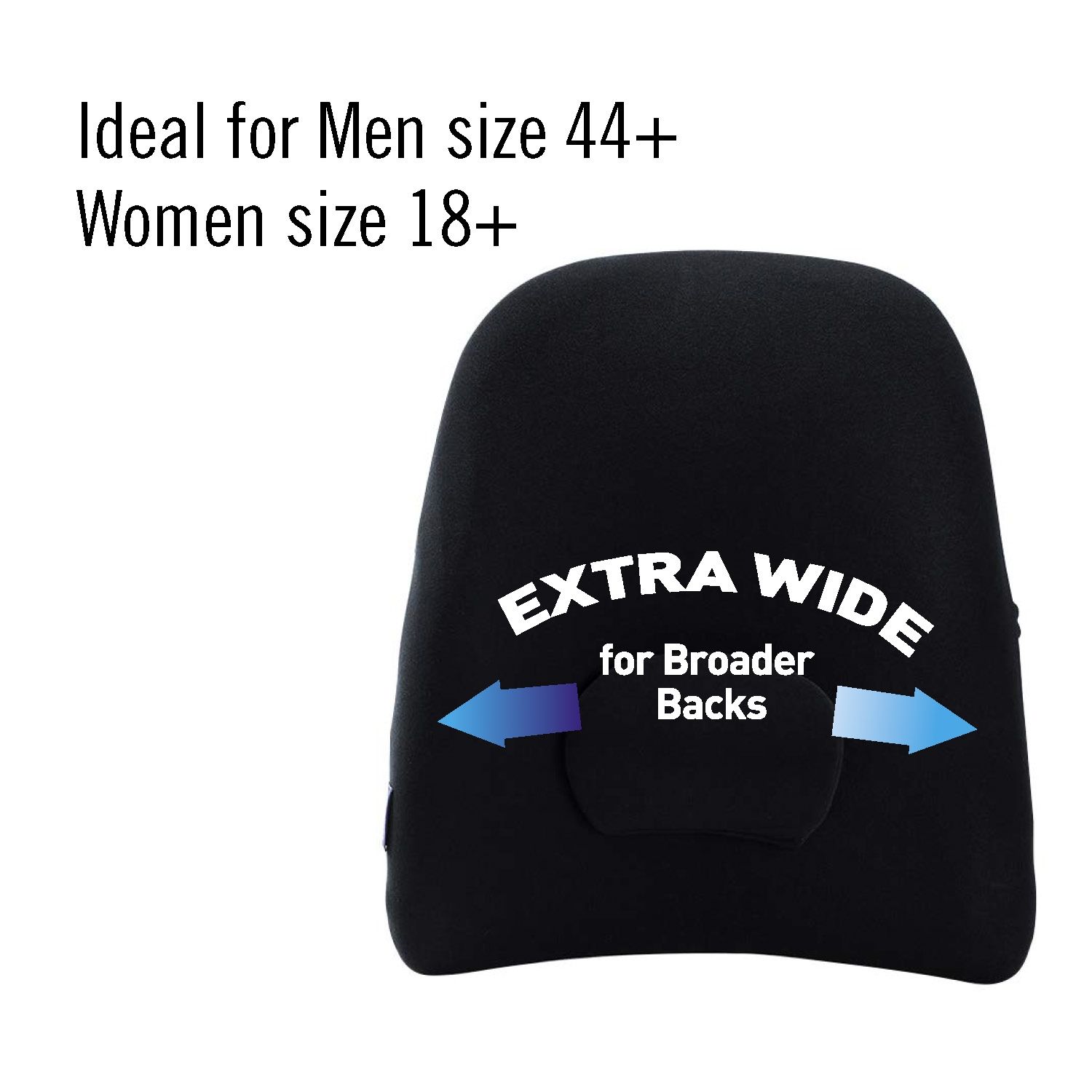 OBUSFORME WIDE BACK SUPPORT CUSHION photo