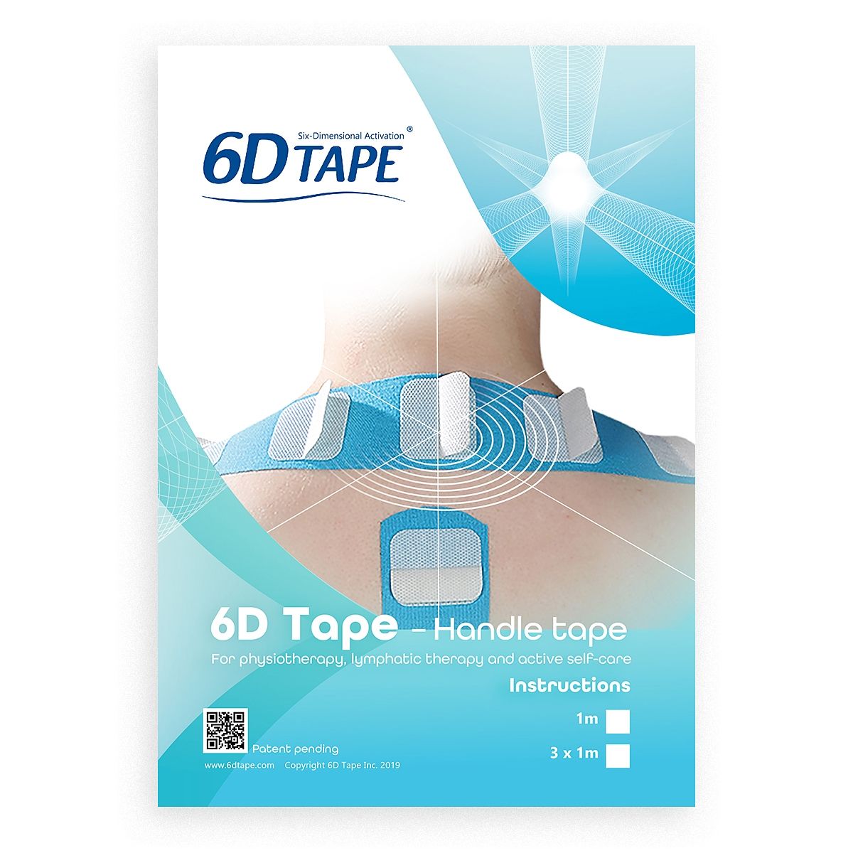 6D TAPE / 48MM X 1M STRIP / RETAIL PACK photo