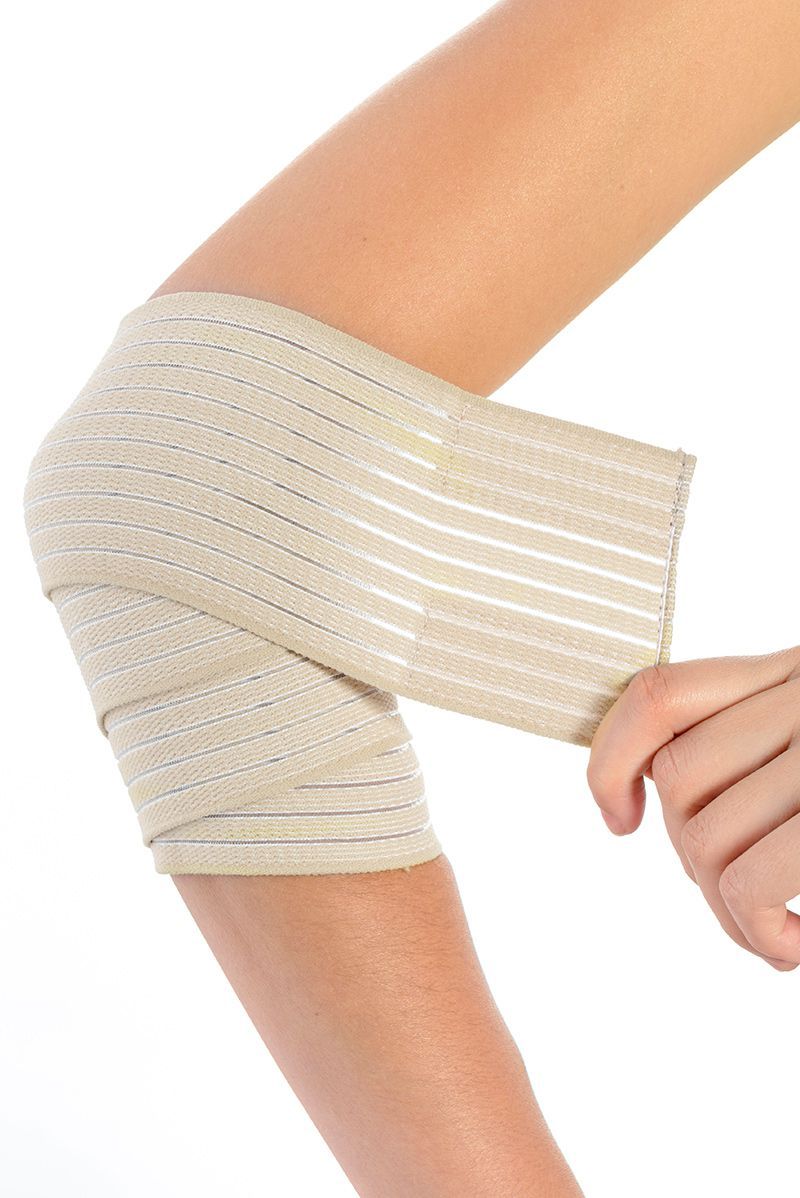 ORTHOLIFE ELASTIC ELBOW WRAP / UNIVERSAL / TAN photo
