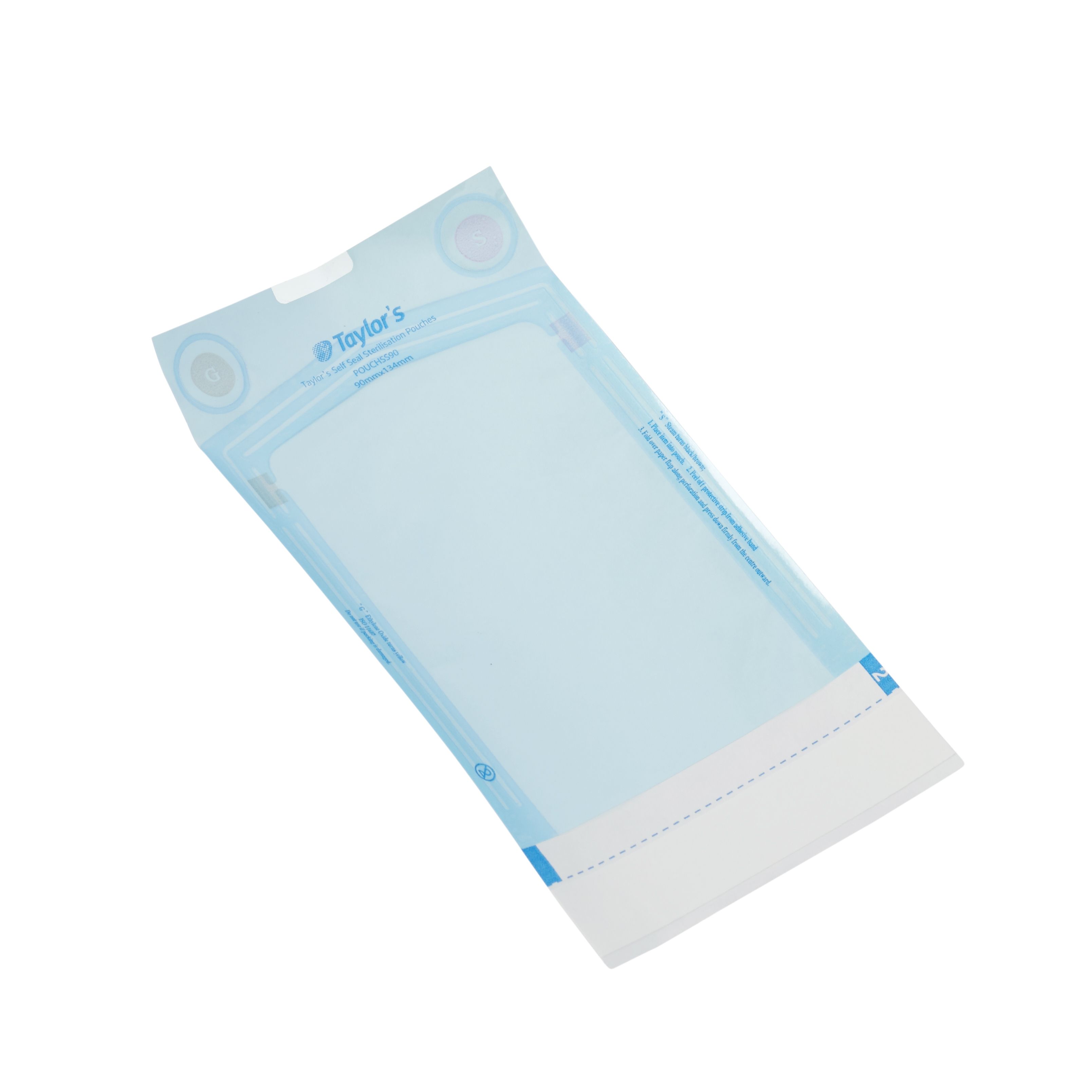 TAYLOR'S SELF SEAL STERILISATION AUTOCLAVE POUCH photo