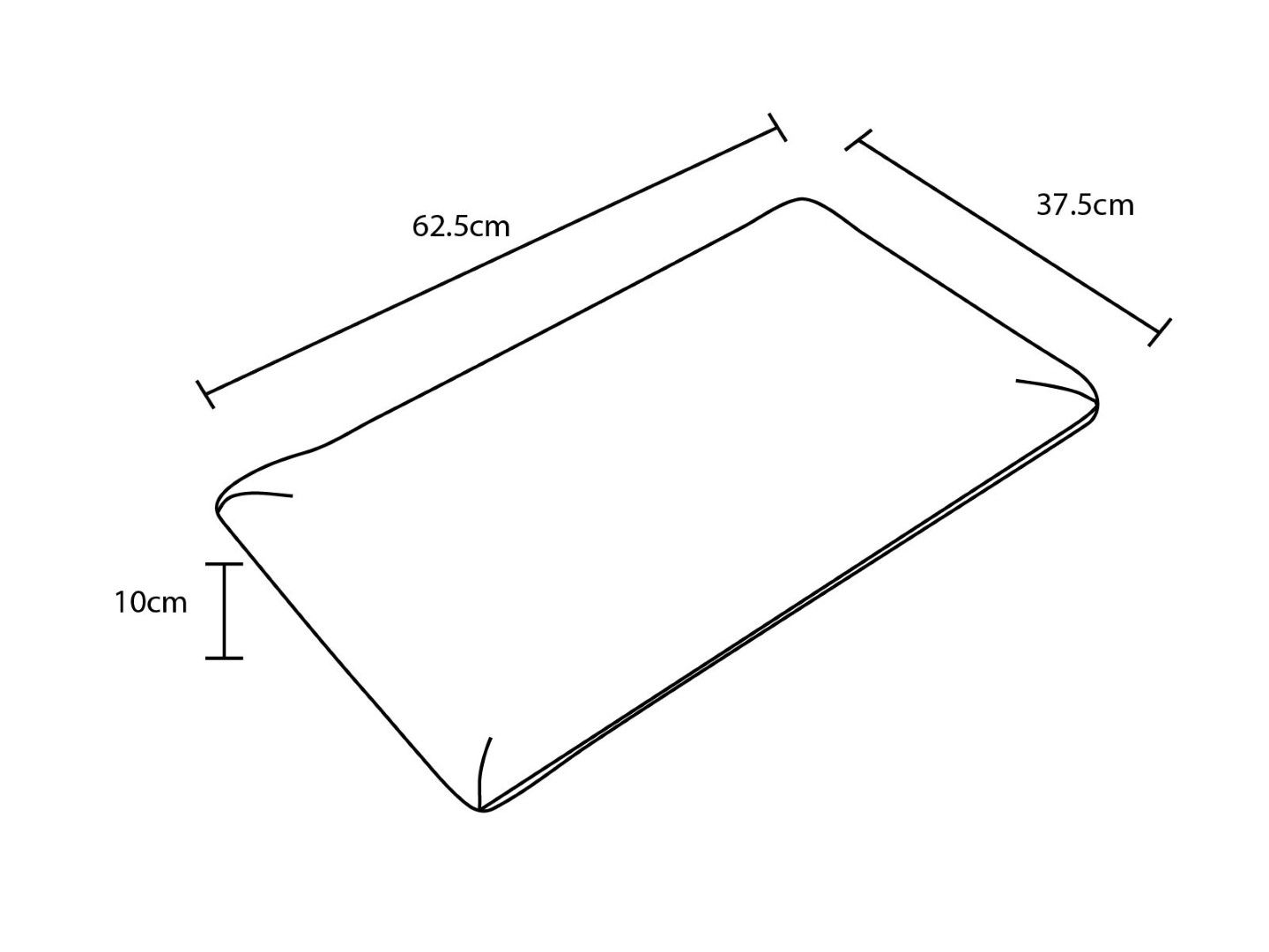 LORALEI COMFORT SLIMLINE PILLOW photo