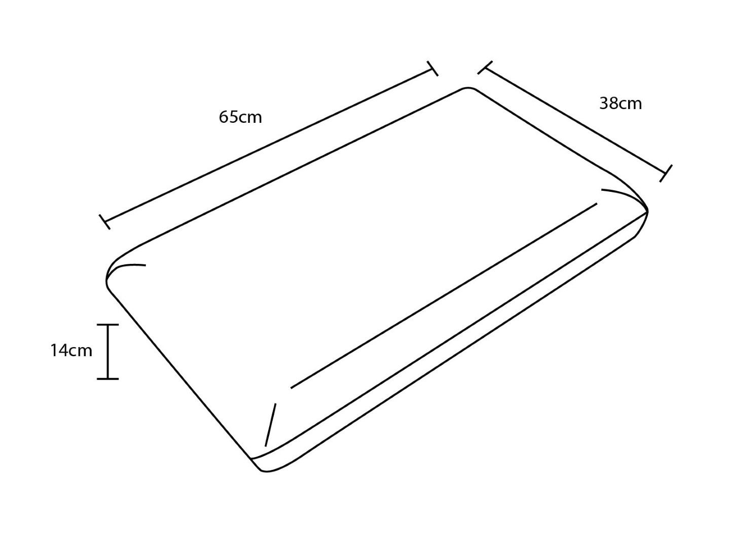 LORALEI MEMORY FOAM SLIMLINE  PILLOW photo