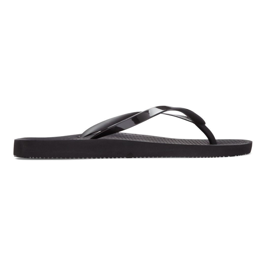 VIONIC NOOSA BEACH TOE POST SANDAL - BLACK photo