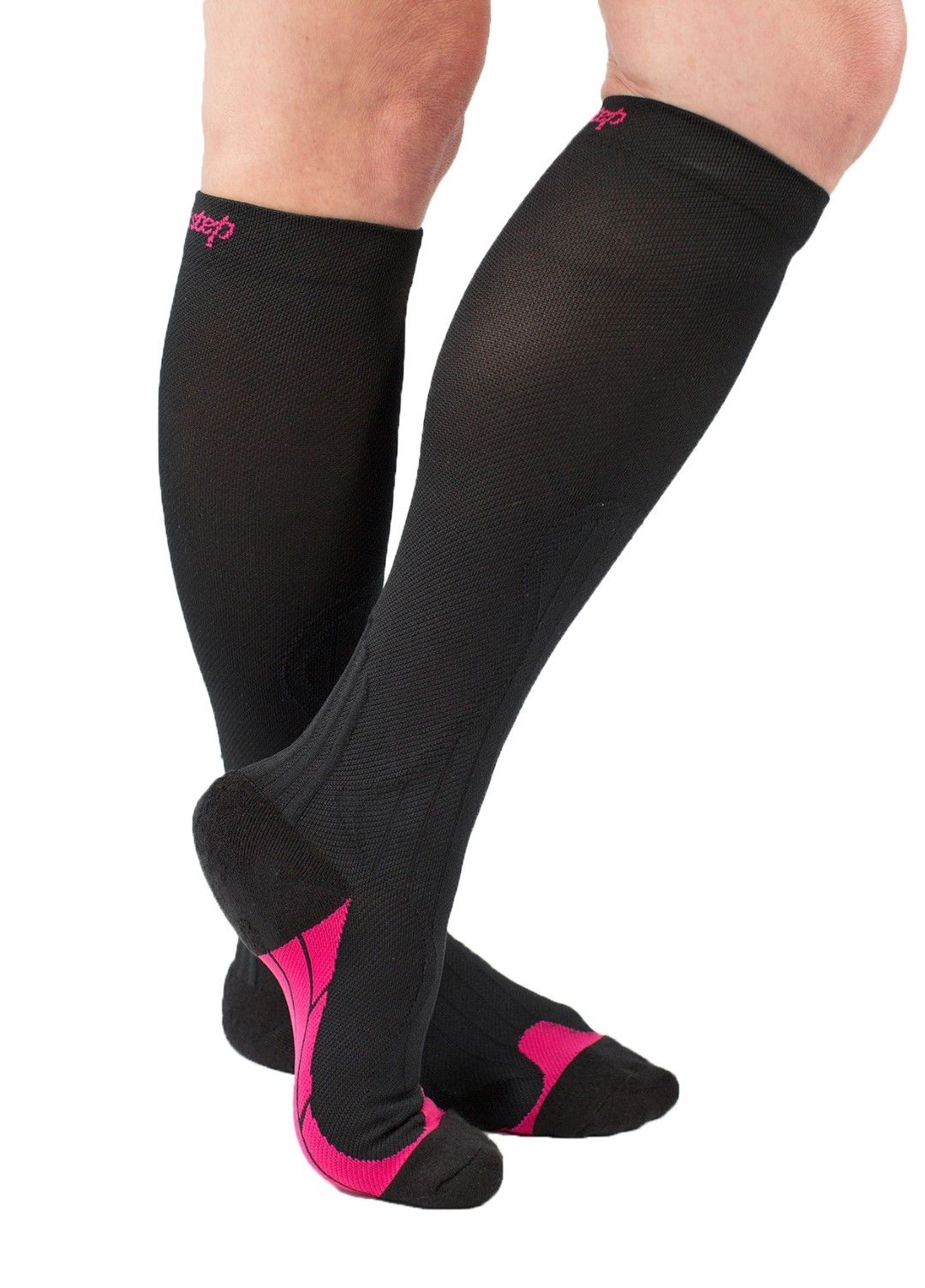 POWERSTEP® G2 RECOVERY SOCKS (BLACK / PINK)  photo