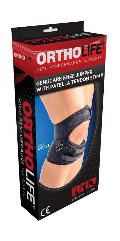 ORTHOLIFE GENUCARE KNEE JUMPER WITH PATELLA TENDON STRAP photo