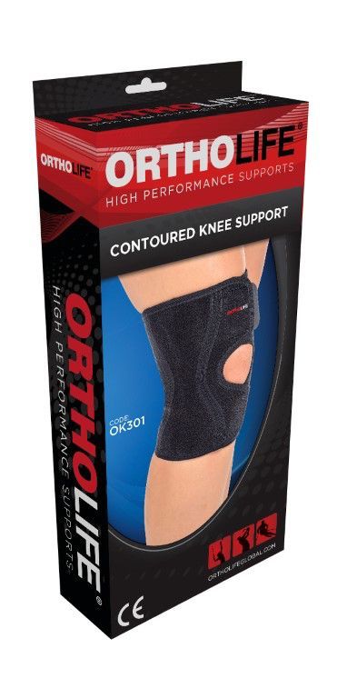 ORTHOLIFE CONTOURED KNEE SUPPORT photo