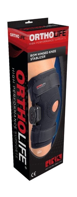 ORTHOLIFE ROM HINGED KNEE STABILISER photo