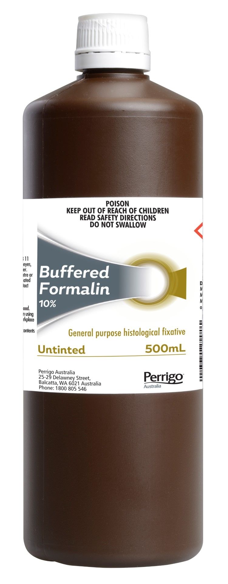 BUFFERED FORMALIN / UNTINTED / 500ml BOTTLE photo