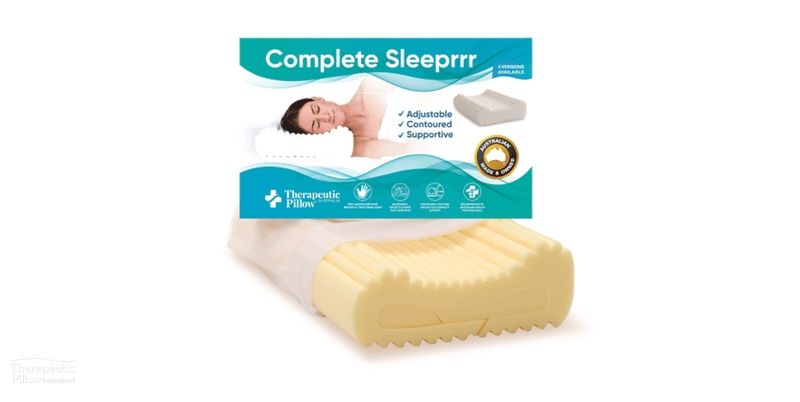 COMPLETE SLEEPRRR TRADITIONAL DELUXE FOAM PILLOW / YELLOW photo